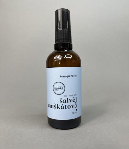 Bio hydrolát šalvěj muškátová pro živel voda - Aktivizace 100 ml